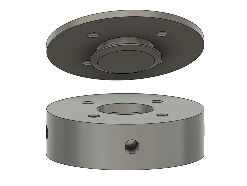 Drop Puck Design Fabricio Giusti - Engineering Portfolio